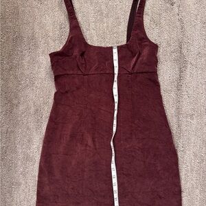 Urban Outfitters Brown/Burgundy Sleeveless Dress
